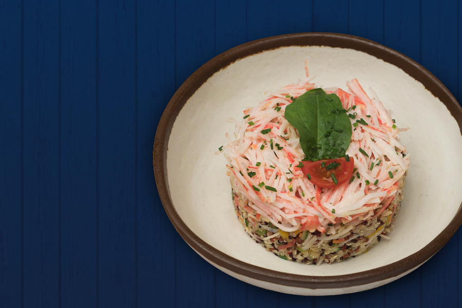 CRAB QUINOA SALAD