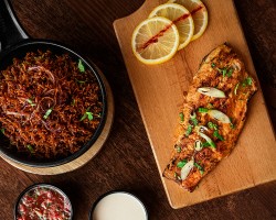 Grilled Seabass Fish