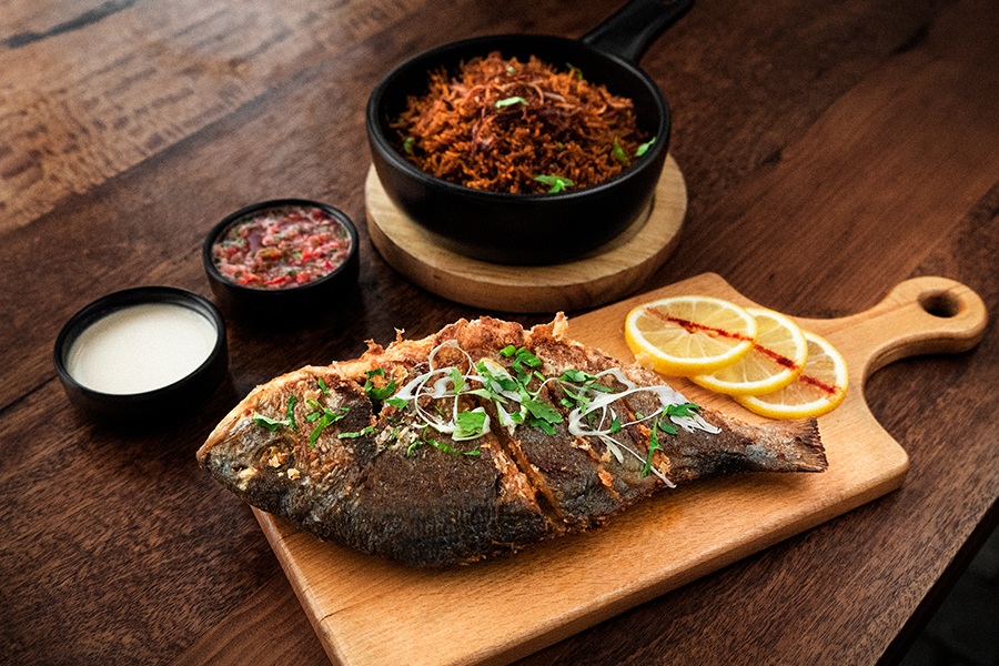 Fried  Seabream Fish